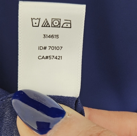 Loft Tie Waist Shirt Dress - Picture 8 of 9